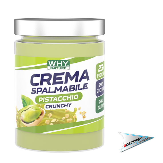 Why-CREMA SPALMABILE (Conf. 300 gr)   Pistacchio Crunchy  